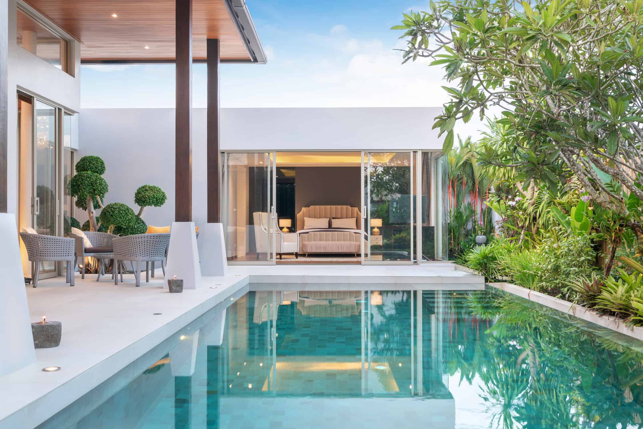 house building Exterior and interior design